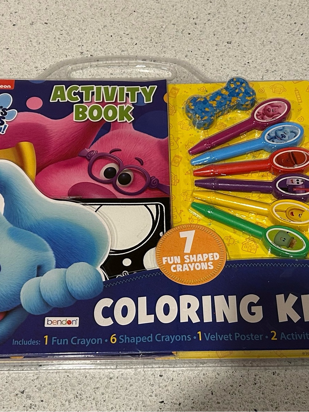 Kids Blues Clues and You Activity Coloring Kit - Brand New